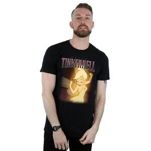 Tinkerbell Mens Montage Cotton T-Shirt / Black